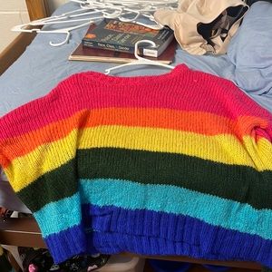 Rainbow sweater